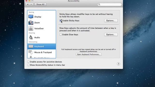 Mac On Screen Keyboard: How to make your on screen keyboard keys stick (Shift Key) смотреть онлайн