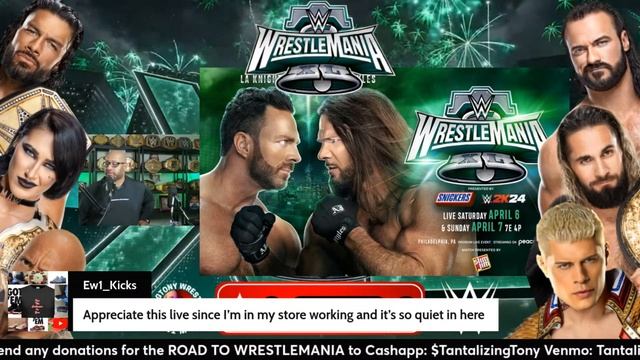 Live Wrestlemania Q&A смотреть онлайн
