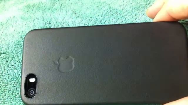 Apple iPhone 5s leather case смотреть онлайн
