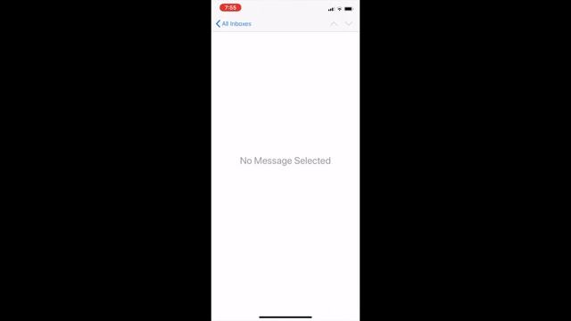 Apple iPhone Blank Email Cannot be Deleted смотреть онлайн