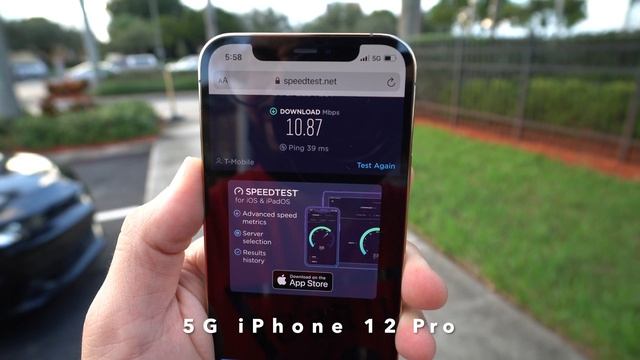 The Truth About 5G On The iPhone 12 - T-Mobile 5G Speed Test смотреть онлайн