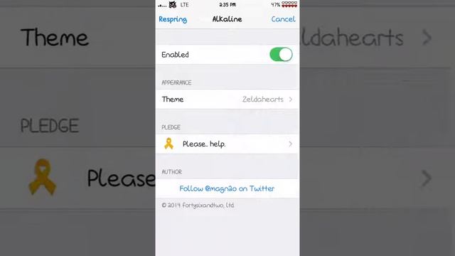 How to Change your IPhone's Battery Icon IOS 7+ смотреть онлайн