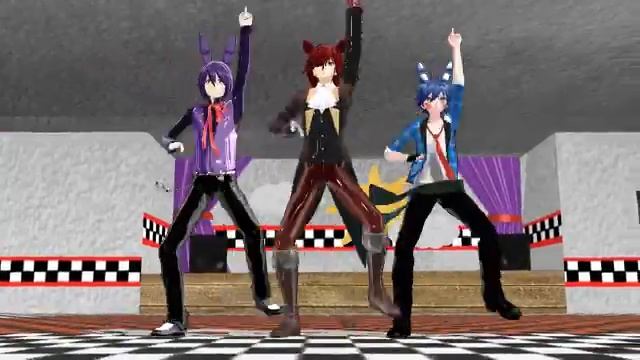 Mmd X fnaf little apple (second video) смотреть онлайн