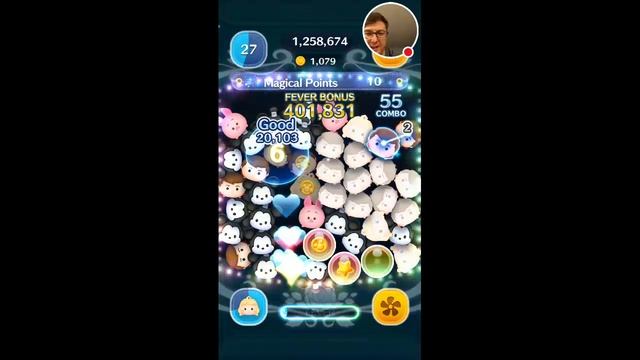 Line Disney Tsum Tsum - Princess Aurora Gameplay Skill 6 смотреть онлайн