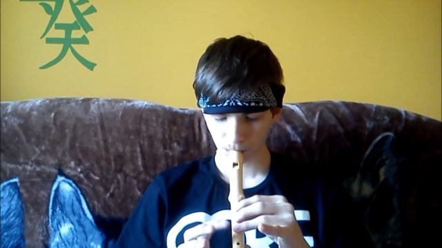 Bad Apple!! flute tutorial = ) (HD) смотреть онлайн