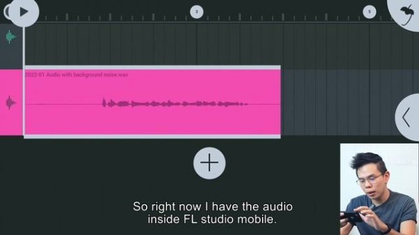 How to remove BACKGROUND NOISE from VOCALS in FL Studio Mobile & WavePad