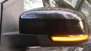 Динамические поворотники в зеркала на Форд Фокус 2.