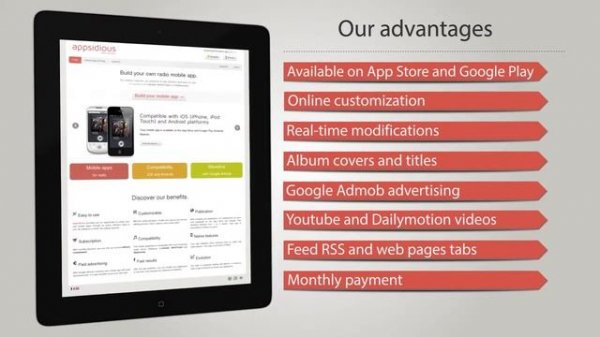 Appsidious - Radio app development