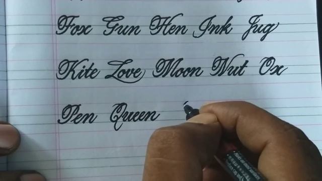 How to write good and neat handwriting | English Alphabet words смотреть онлайн