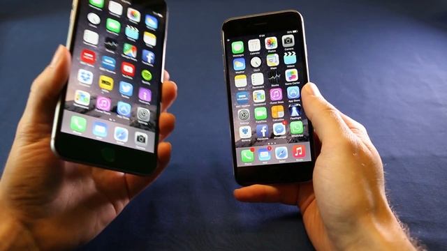 iPhone 6 vs iPhone 6 Plus | Hands-on Comparison 2015 смотреть онлайн