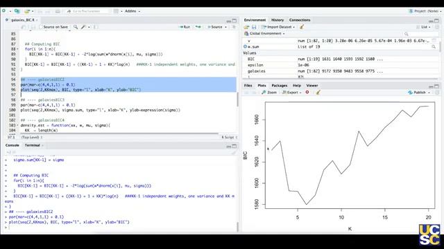 Week 5.2.2 : Bayesian Information Criteria Example смотреть онлайн