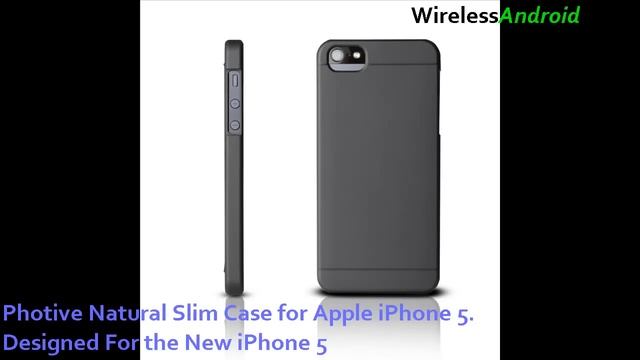 Photive Natural Slim Case for Apple iPhone 5. Designed For the New iPhone 5. - Black смотреть онлайн