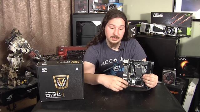 ECS Z270H4-i ITX Motherboard Review смотреть онлайн