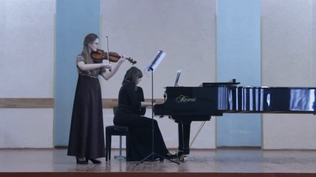Марина Минина (скрипка) и Екатерина Петрович (фортепиано) смотреть онлайн