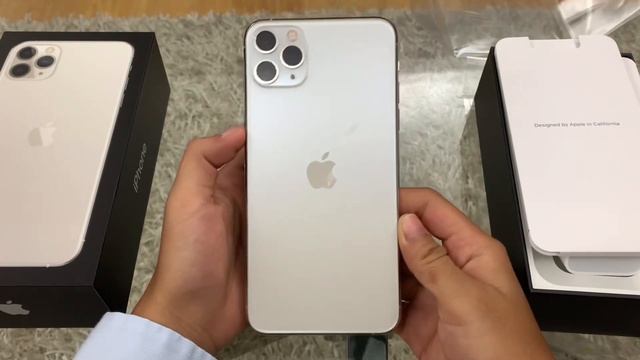 IPhone 11 Pro Max silver Unboxing Cebu PHILIPPINES смотреть онлайн