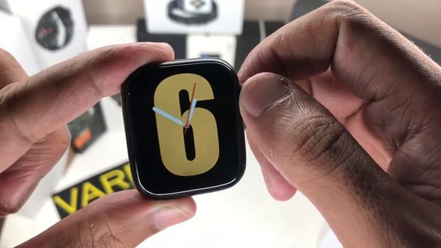 Apple Logo Watch | Sr6 Smartwatch | Detailed Review/Unboxing | Best Apple Watch Replica With Logo смотреть онлайн