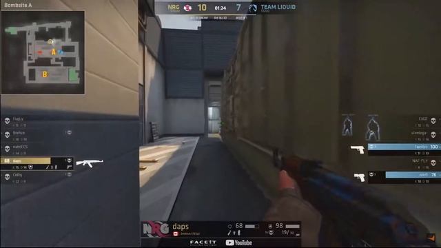 CS:GO - Team Liquid vs NRG - ECS Season 5 North America - Map 2 Train смотреть онлайн