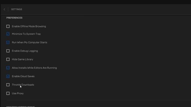 Epic Games Launcher Settings смотреть онлайн
