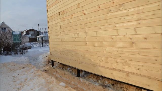 Строительство дома из профилированного бруса смотреть онлайн