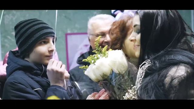 Выписка из роддома. Даня