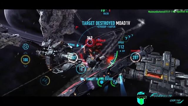 F-1 MK1 SPECTRUM BLACKEDITION GAMEPLAY! | Star Combat Online смотреть онлайн