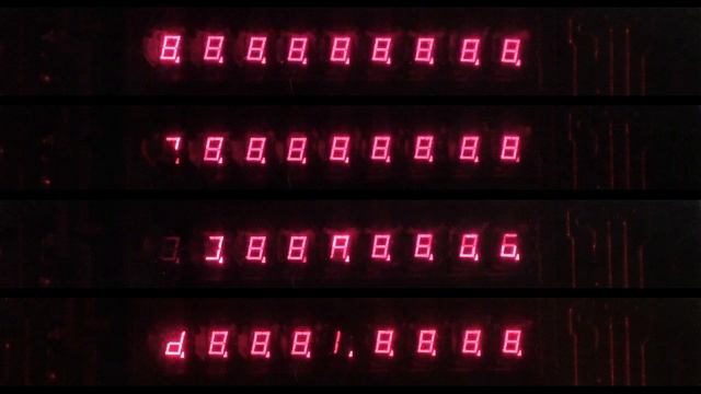 BAD AON - Bad Apple on four old phones with 7-segment displays смотреть онлайн