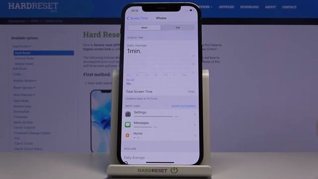 How to Find Total Screen Time on iPhone 12 Pro – Verify Display Time смотреть онлайн