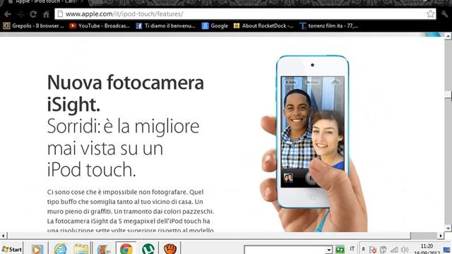 Nuovo Ipod touch 5g e iphone 5 recensione смотреть онлайн