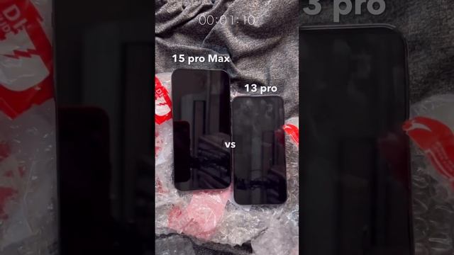 iPhone 15 pro Max vs iPhone 13 pro смотреть онлайн