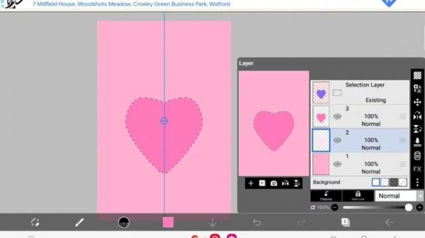 Create Stunning Heart Gradients: Ibis Paint X Wallpaper Tutorial