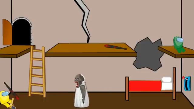 어몽어스 오징어 게임 Squid Game 5 / piggy / Sonic / shrek Among us Animation смотреть онлайн