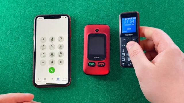 Apple iPhone 11 RED + Sigma Comfort 50 + Maxcom mm111 at the same time - Incoming call Outgoing cal смотреть онлайн