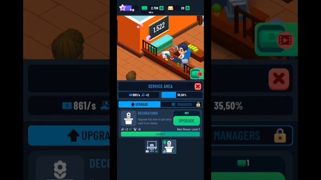 1.15.1 Idle Bank Tycoon MOD APK (Unlimited Money, Diamonds) смотреть онлайн