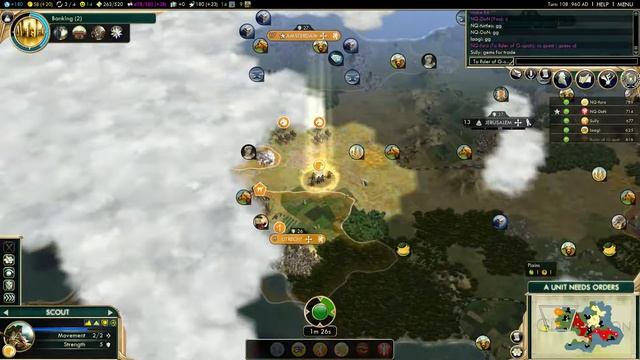 Civilization V - Brave New World - NQ Game 16 - part 2 - 2 / 8 смотреть онлайн