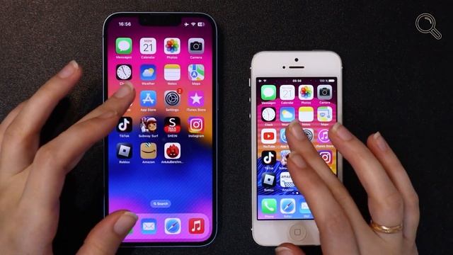 iPhone 14 vs iPhone 5 - iOS 10 vs iOS 16 - SPEED TEST смотреть онлайн