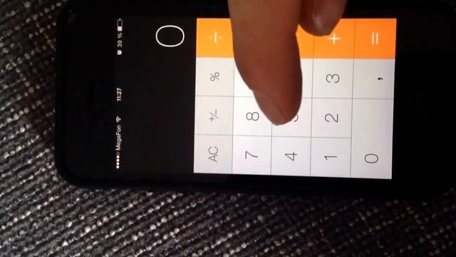iOS 7.1 beta 3 calculator bug смотреть онлайн