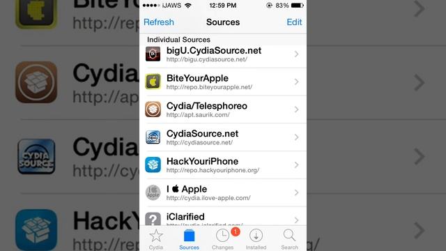 iOS 7 - 7.1.2 // BEST CYDIA SOURCES of 2014! смотреть онлайн