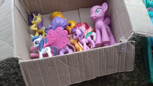 Kotak Harta Karun Kuda Poni | Pinkie Pie, Apple Jack, Rainbow Dash, Fluttershy, Rarity, Princess | смотреть онлайн