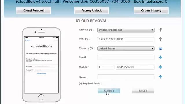 iPhone 6s plus blacklisted icloud removal procedure смотреть онлайн