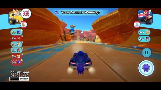 Sonic Racing || Teleportation Racing! || Gameplay & Walkthrough (iOS Apple Arcade) Part 2 смотреть онлайн