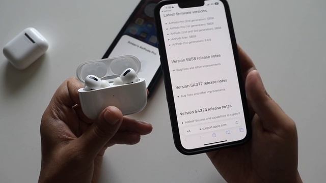 Airpods & Airpods Pro Update 5B58: Firmware Update !