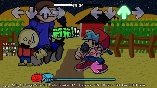 Friday Night Funkin Splitathon 2 Vs Dave and Bambi смотреть онлайн