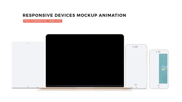 Responsive Devices Mockup Animation for PowerPoint Templates смотреть онлайн