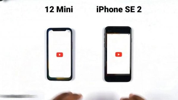 iPhone 12 Mini Vs iPhone SE 2 | SPEED TEST