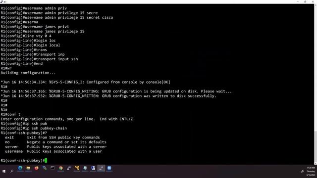 SSH Public Key Authentication to Cisco Device | From Linux PC смотреть онлайн