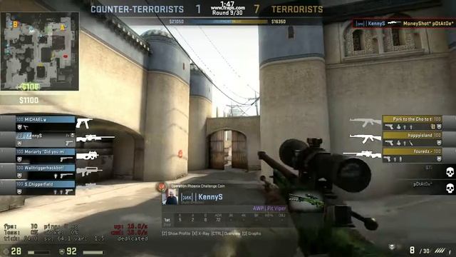 CS:GO Epic AWP Kill Replay смотреть онлайн