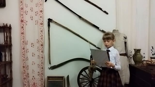 Школьная экспозиция предметов крестьянской культуры и быта в Школе №7, г.о. Енакиево смотреть онлайн