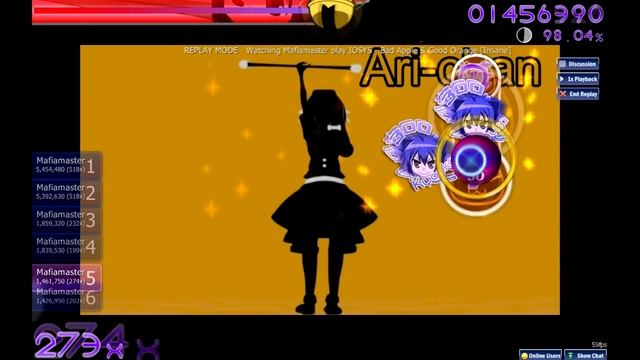 (osu!) Bad Apple and Good Orange [Insane] смотреть онлайн