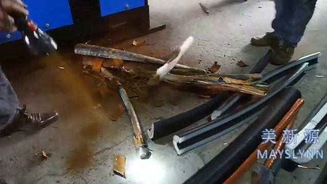 MSY 200 Cable stripper machine смотреть онлайн
