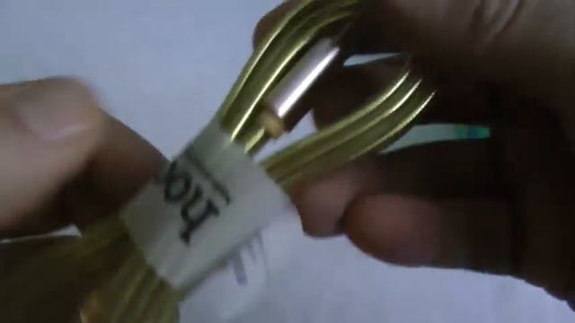 HOCO UPL12 2.4A Metal Braided LED Light Cable for iPhone 2M - GOLDEN смотреть онлайн